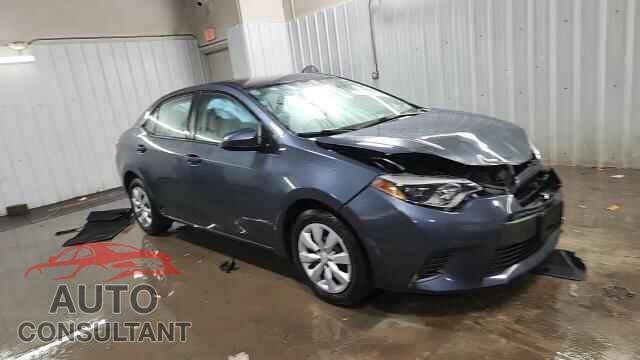 TOYOTA COROLLA 2015 - 2T1BURHE2FC250033