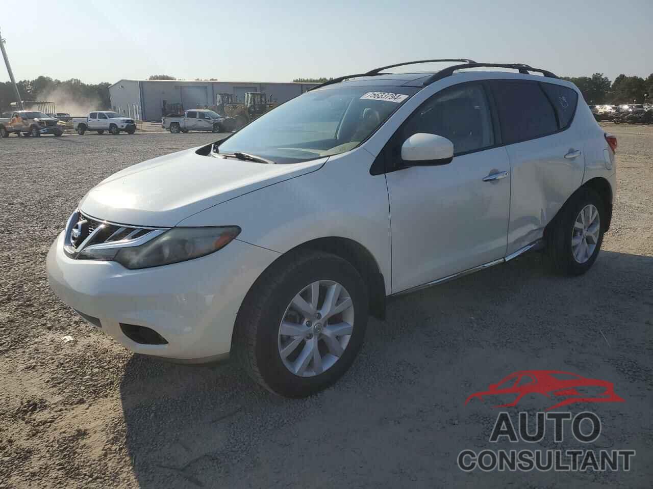 NISSAN MURANO 2012 - JN8AZ1MW5CW209903