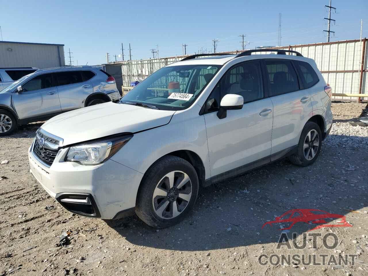 SUBARU FORESTER 2018 - JF2SJADC6JH449459