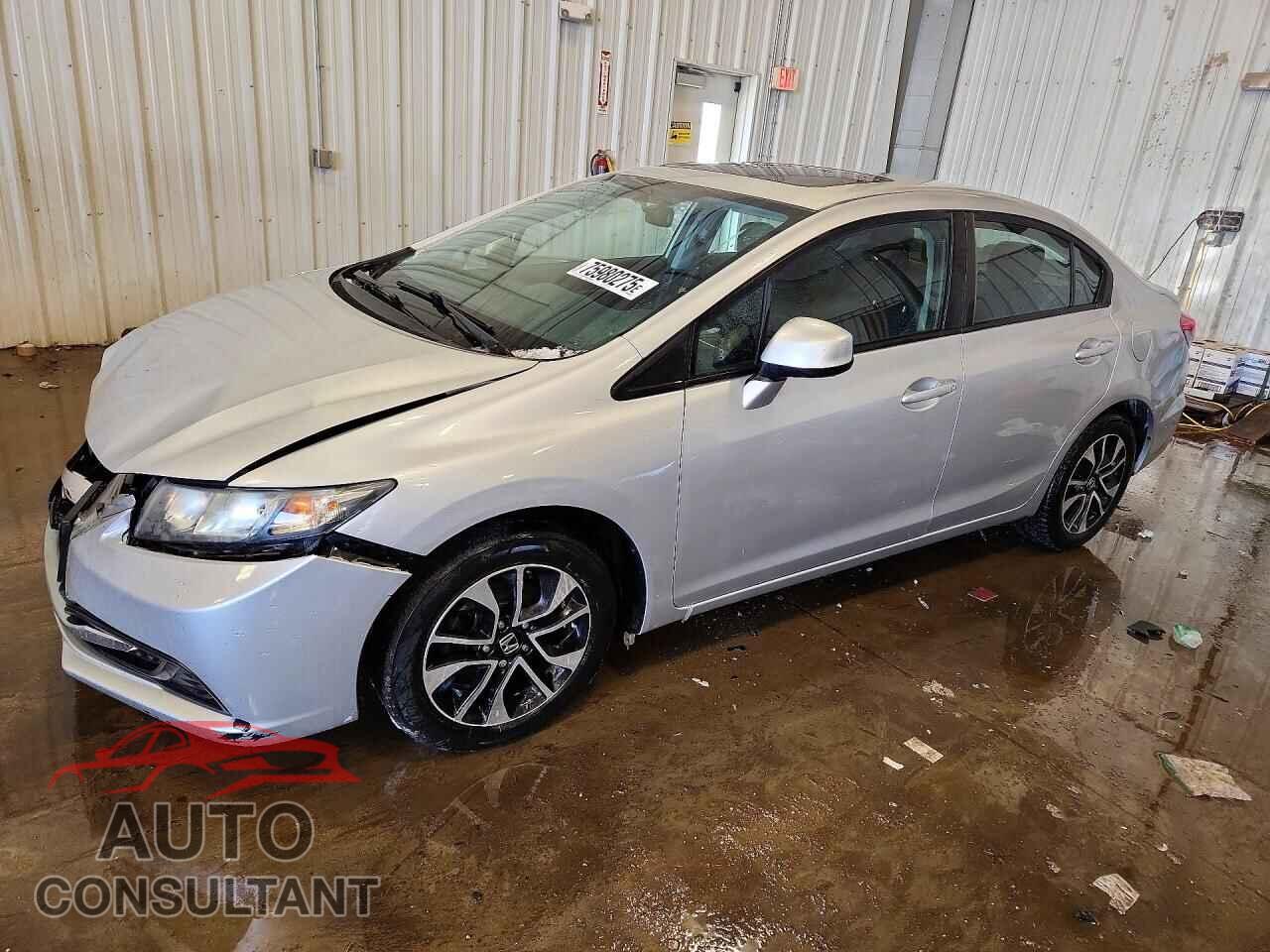 HONDA CIVIC 2013 - 19XFB2F82DE095428