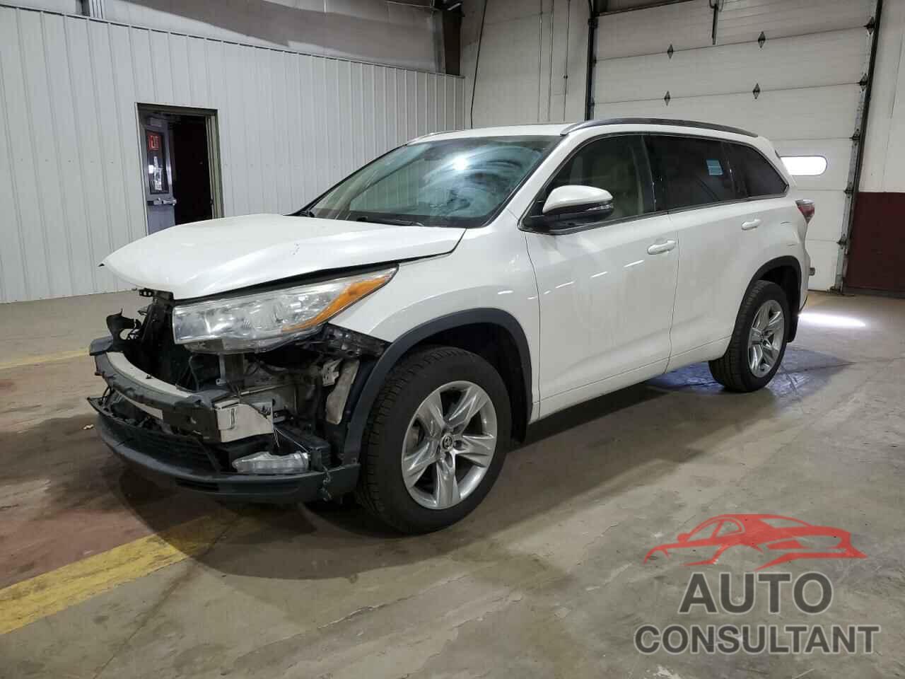 TOYOTA HIGHLANDER 2016 - 5TDDKRFHXGS227071