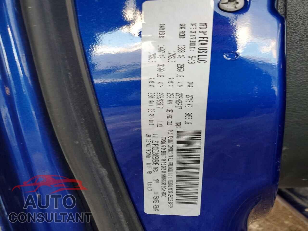 DODGE CARAVAN 2019 - 2C4RDGEG2KR692099