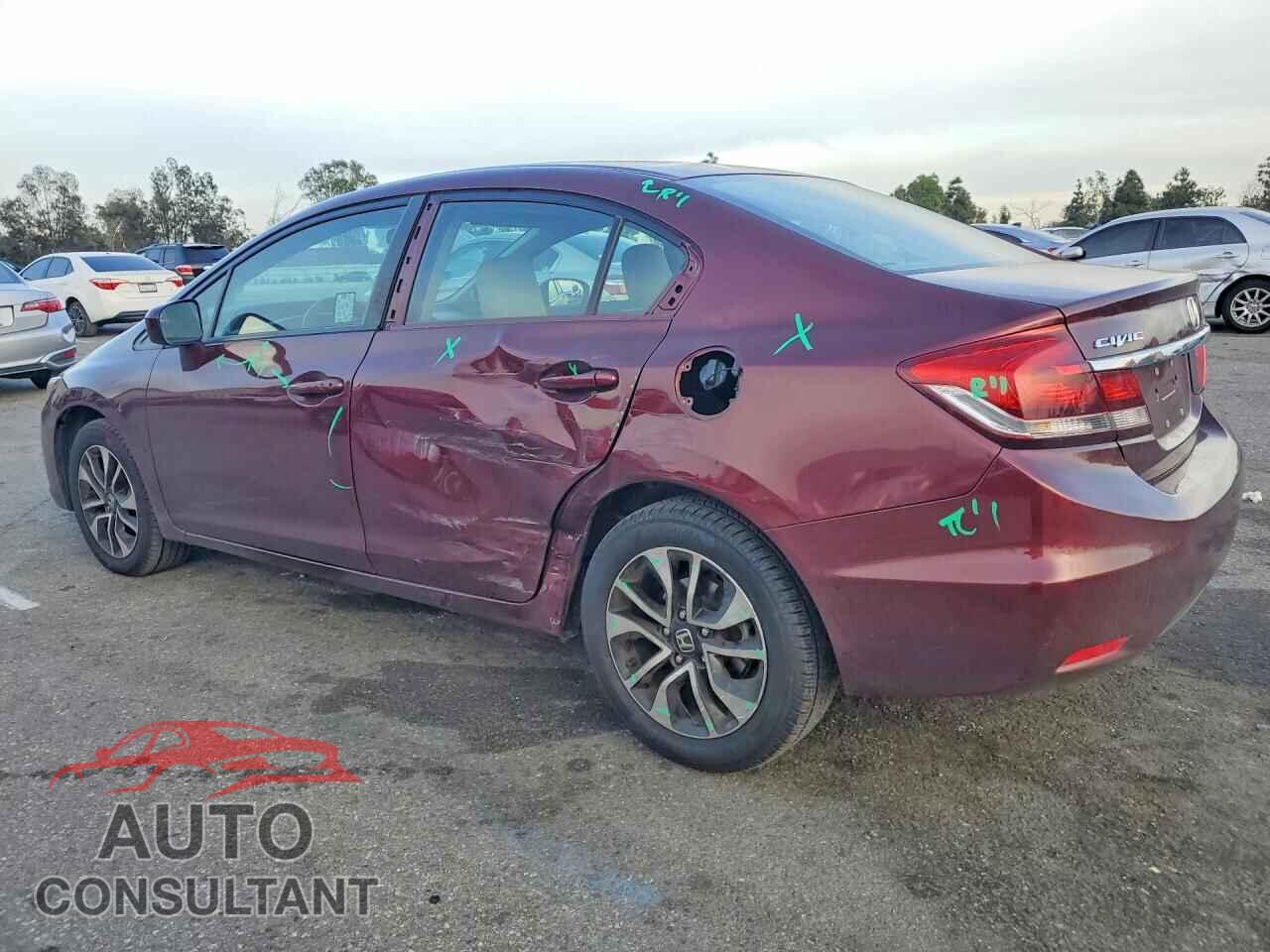 HONDA CIVIC 2014 - 19XFB2F87EE260262