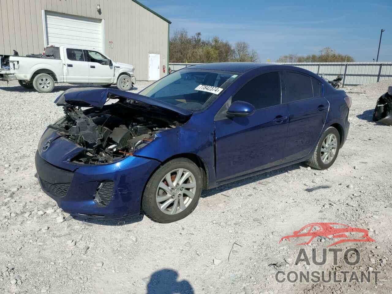 MAZDA 3 2012 - JM1BL1V72C1698234