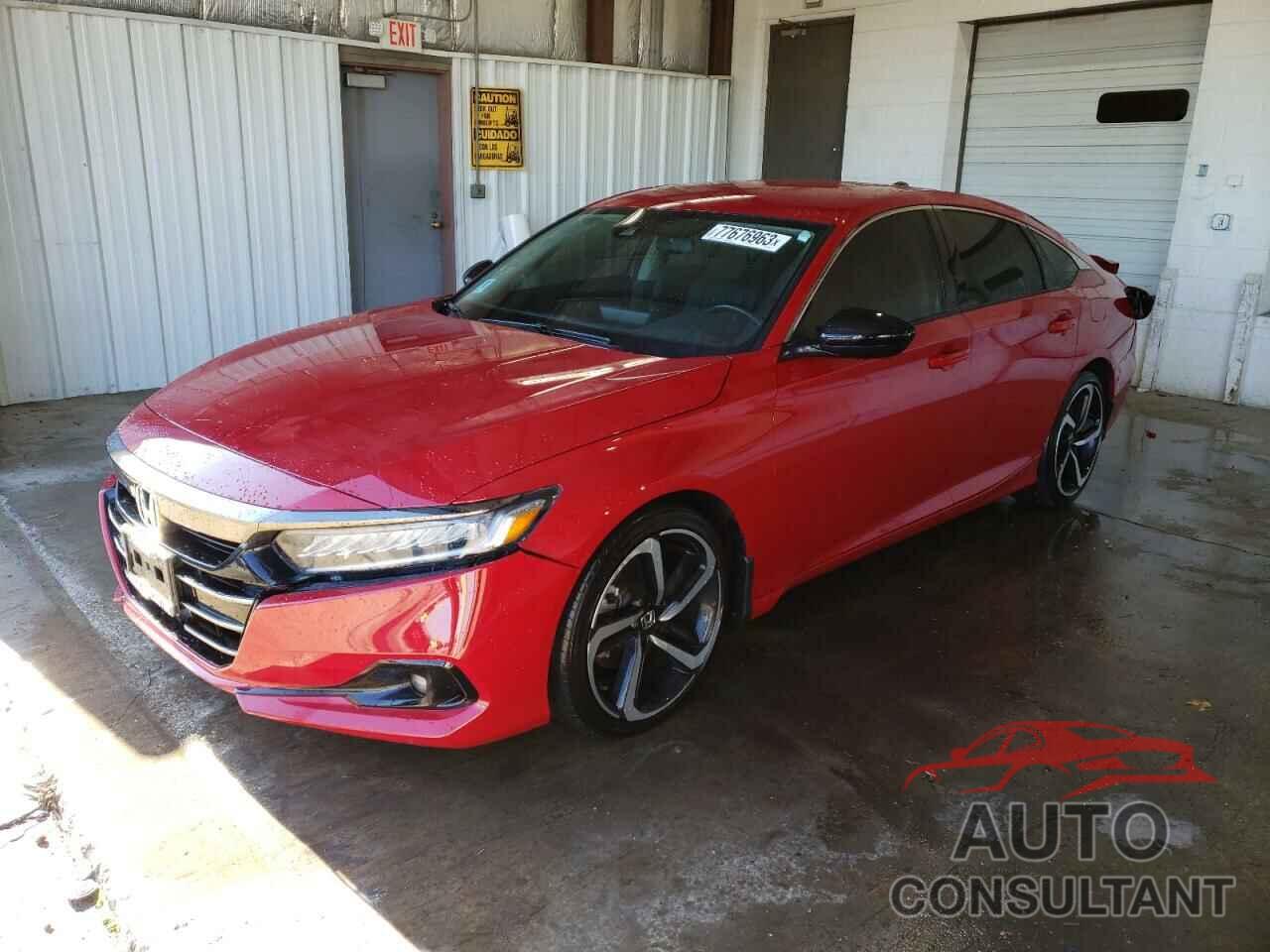 HONDA ACCORD 2021 - 1HGCV1F40MA044628
