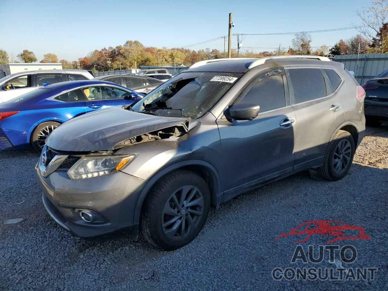 NISSAN ROGUE 2016 - 5N1AT2MV5GC922507