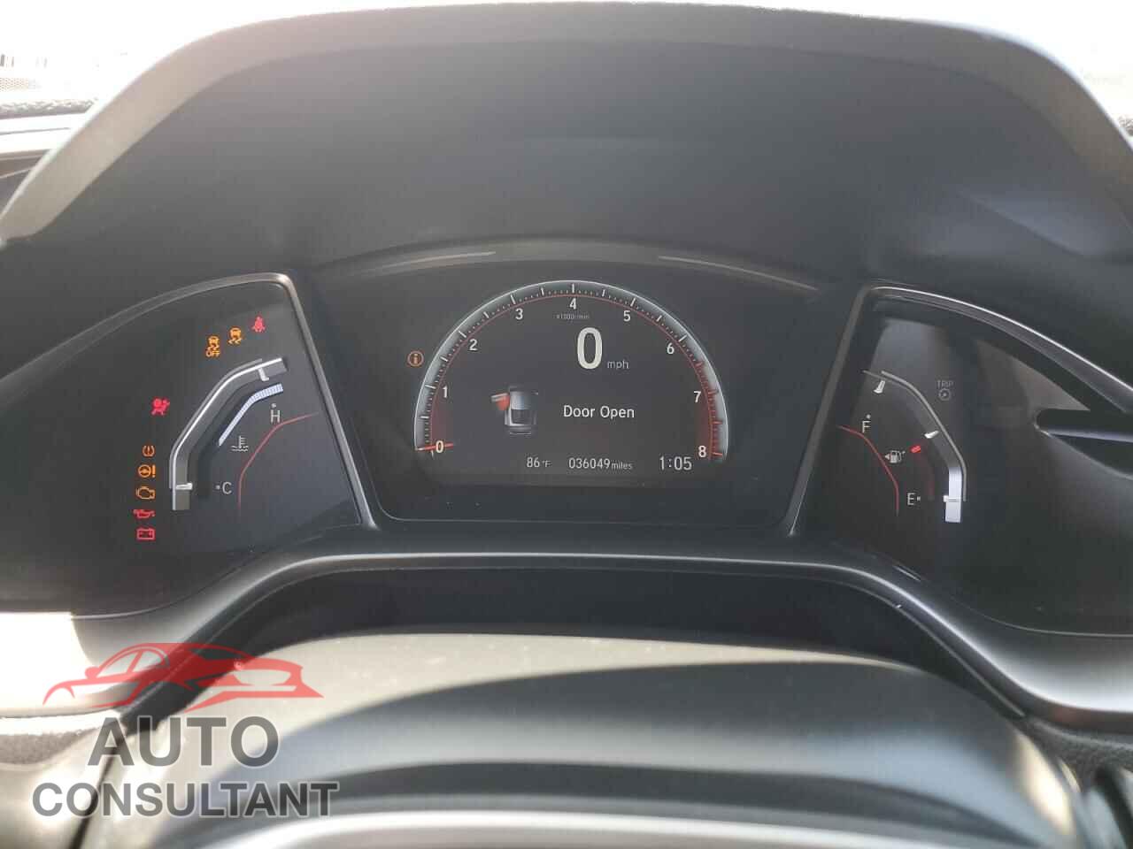 HONDA CIVIC 2019 - 2HGFC3A57KH751576