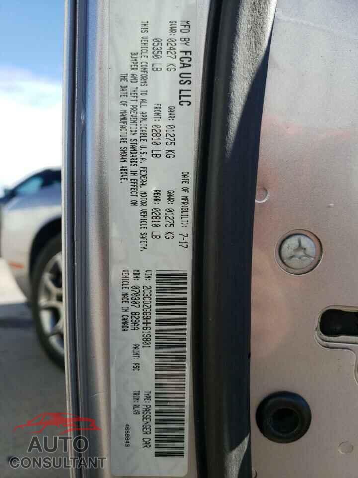 DODGE CHALLENGER 2017 - 2C3CDZGG9HH619801
