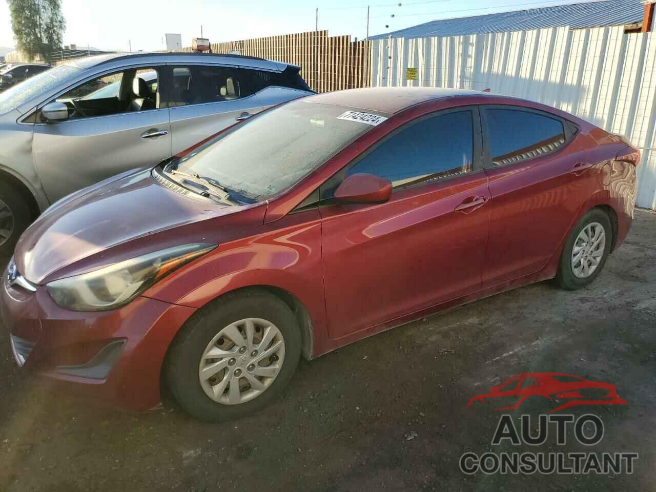 HYUNDAI ELANTRA 2016 - 5NPDH4AE5GH703439