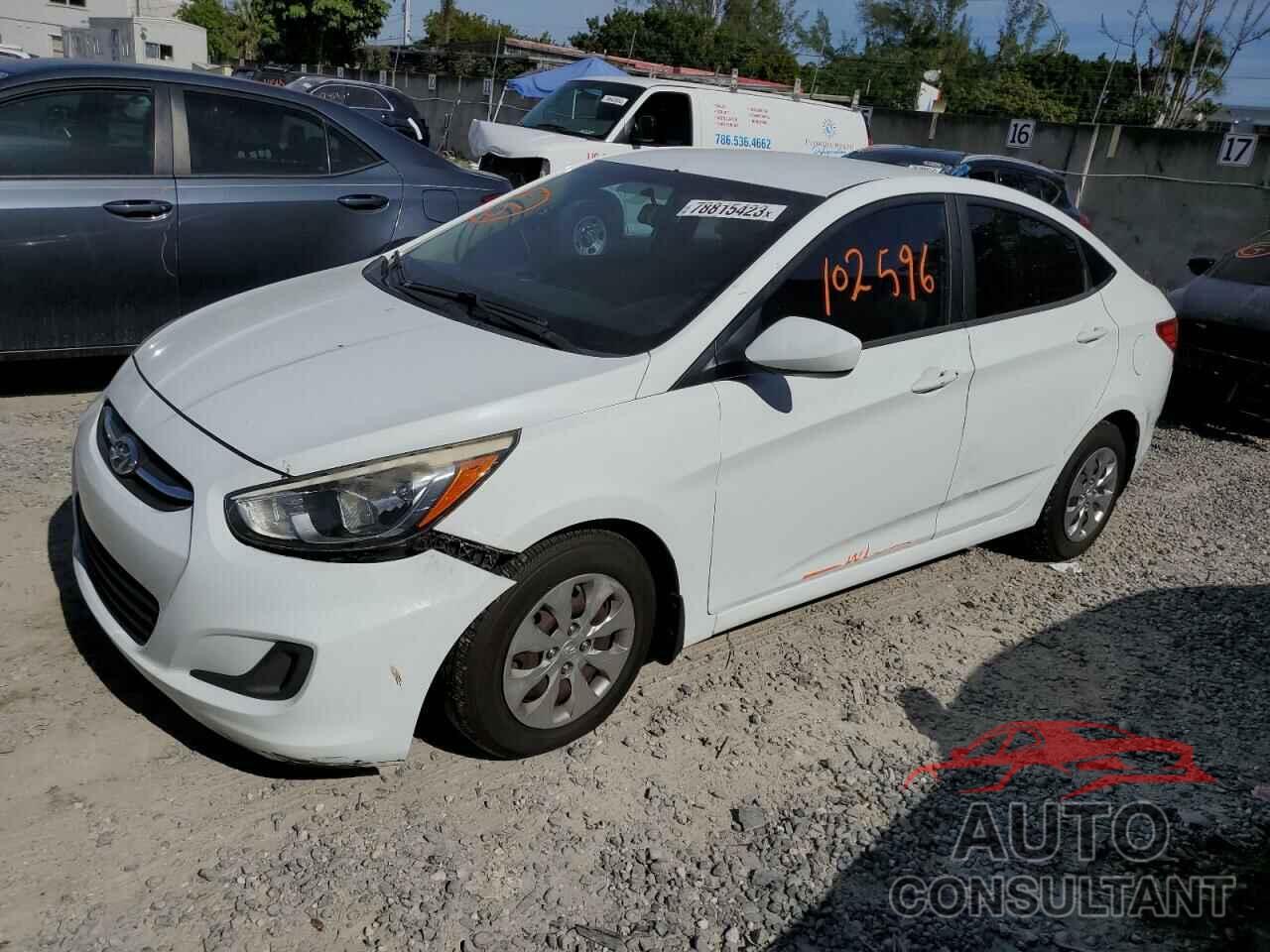 HYUNDAI ACCENT 2015 - KMHCT4AE6FU846734