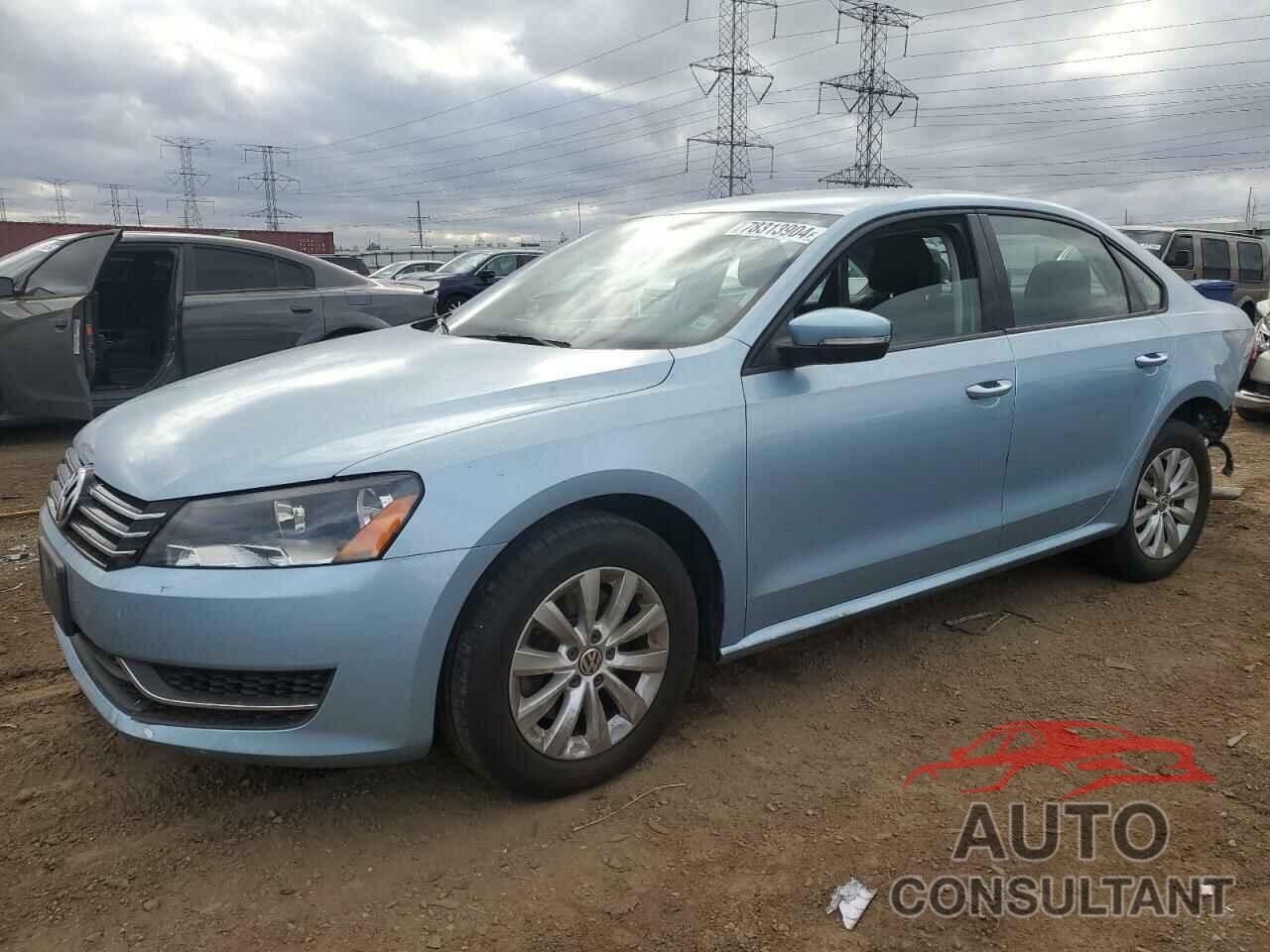 VOLKSWAGEN PASSAT 2013 - 1VWAH7A36DC108932