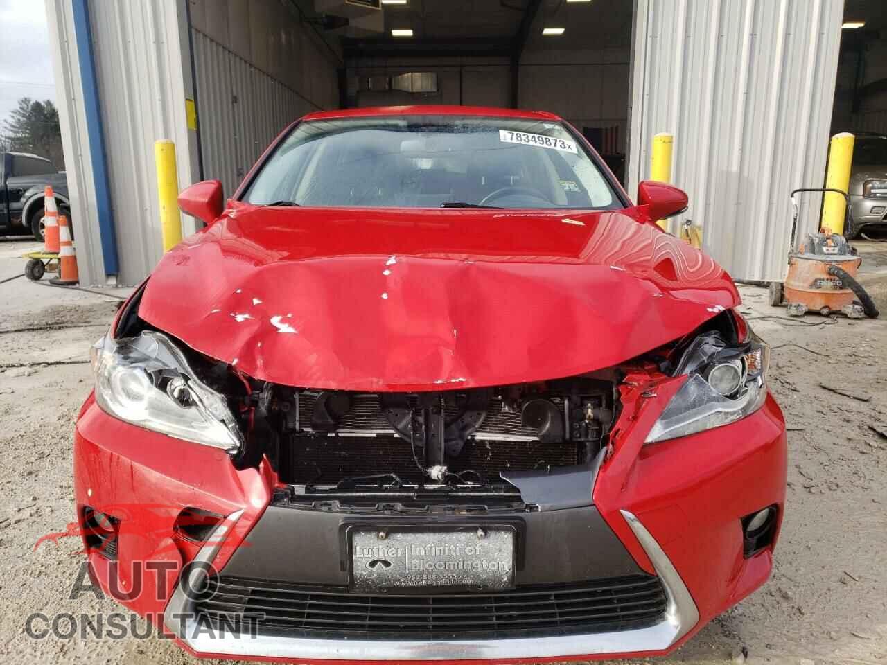 LEXUS CT 200 2017 - JTHKD5BHXH2301337