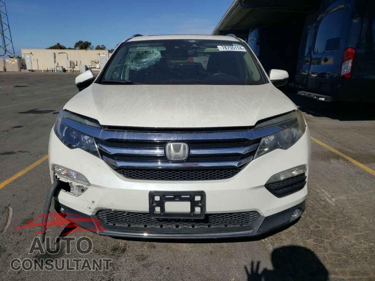 HONDA PILOT 2017 - 5FNYF6H9XHB074630