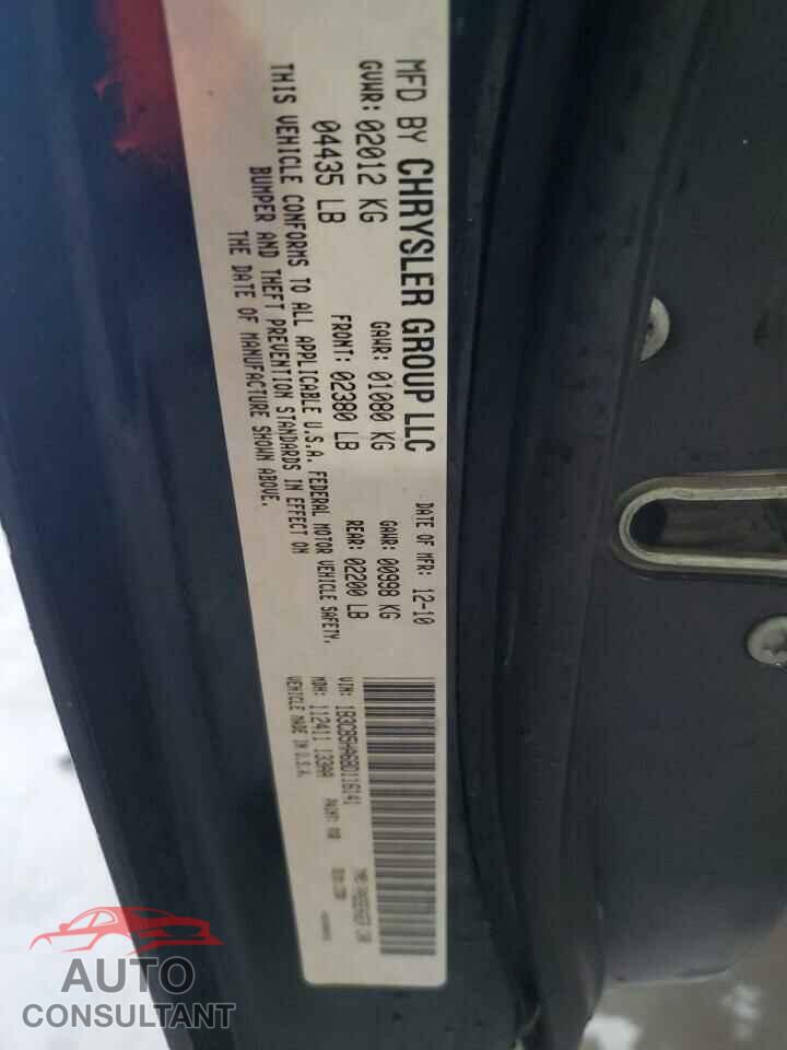 DODGE CALIBER 2011 - 1B3CB5HA6BD116141
