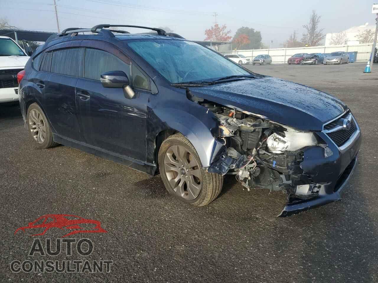 SUBARU IMPREZA 2015 - JF1GPAZ63FH257354