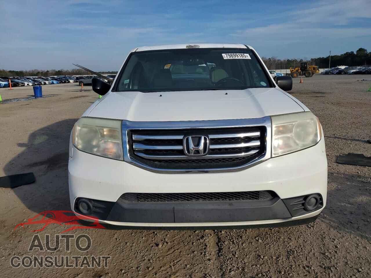 HONDA PILOT 2013 - 5FNYF4H20DB085721