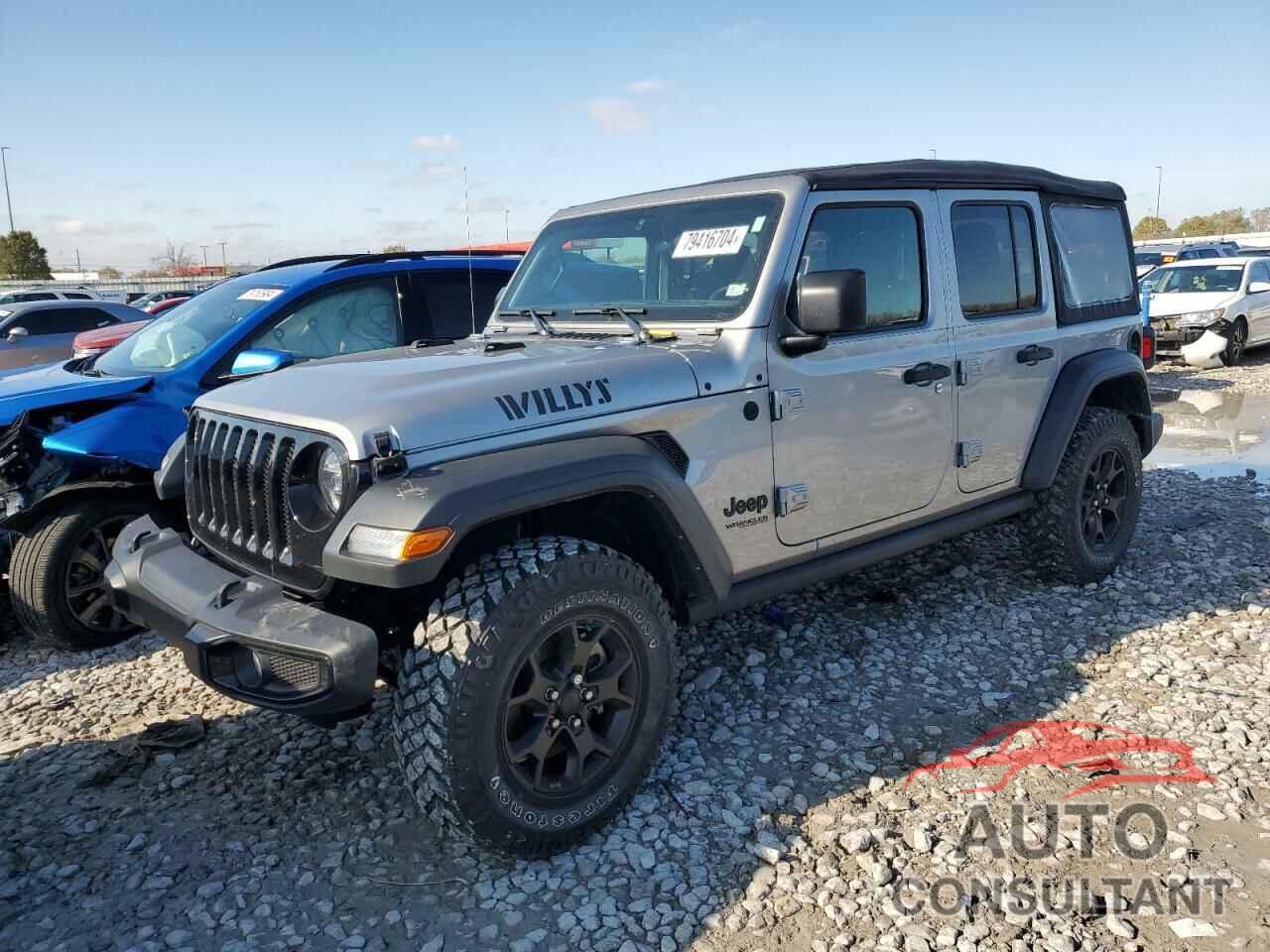 JEEP WRANGLER 2021 - 1C4HJXDN5MW744596