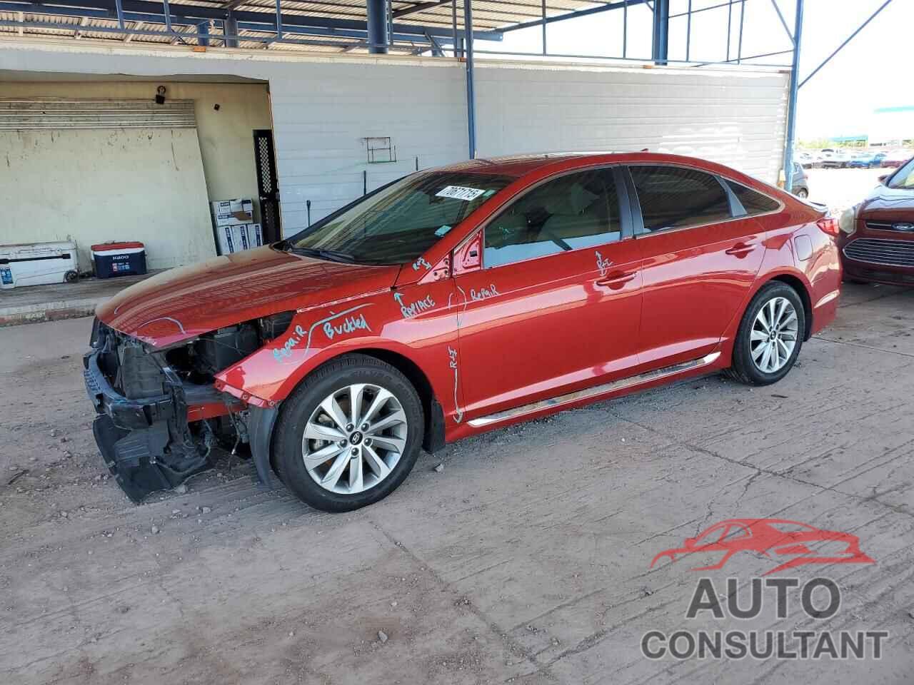 HYUNDAI SONATA 2017 - 5NPE34AFXHH442063