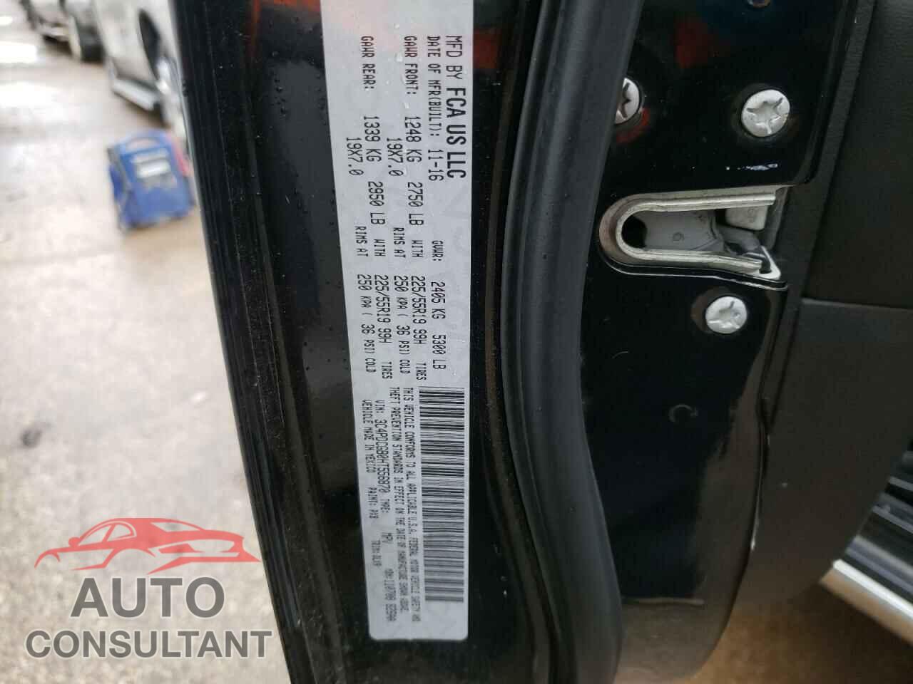 DODGE JOURNEY 2017 - 3C4PDCGB0HT556870