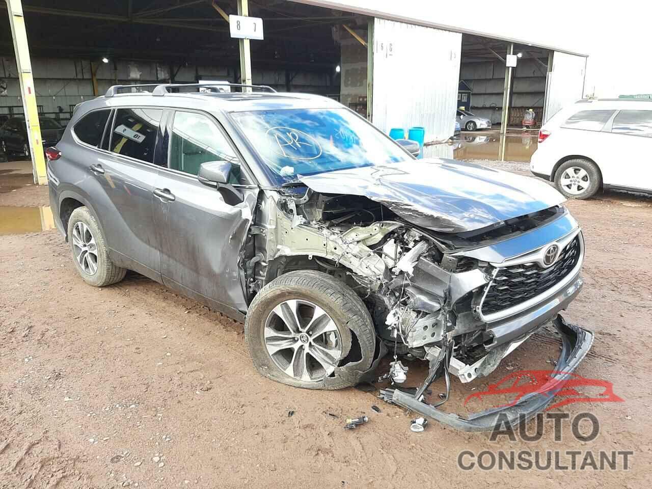 TOYOTA HIGHLANDER 2021 - 5TDHZRAH4MS531397