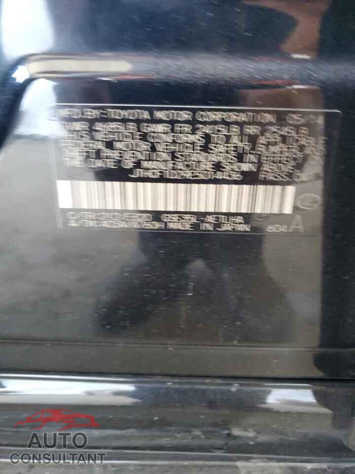 LEXUS IS 2014 - JTHCF1D29E5014436