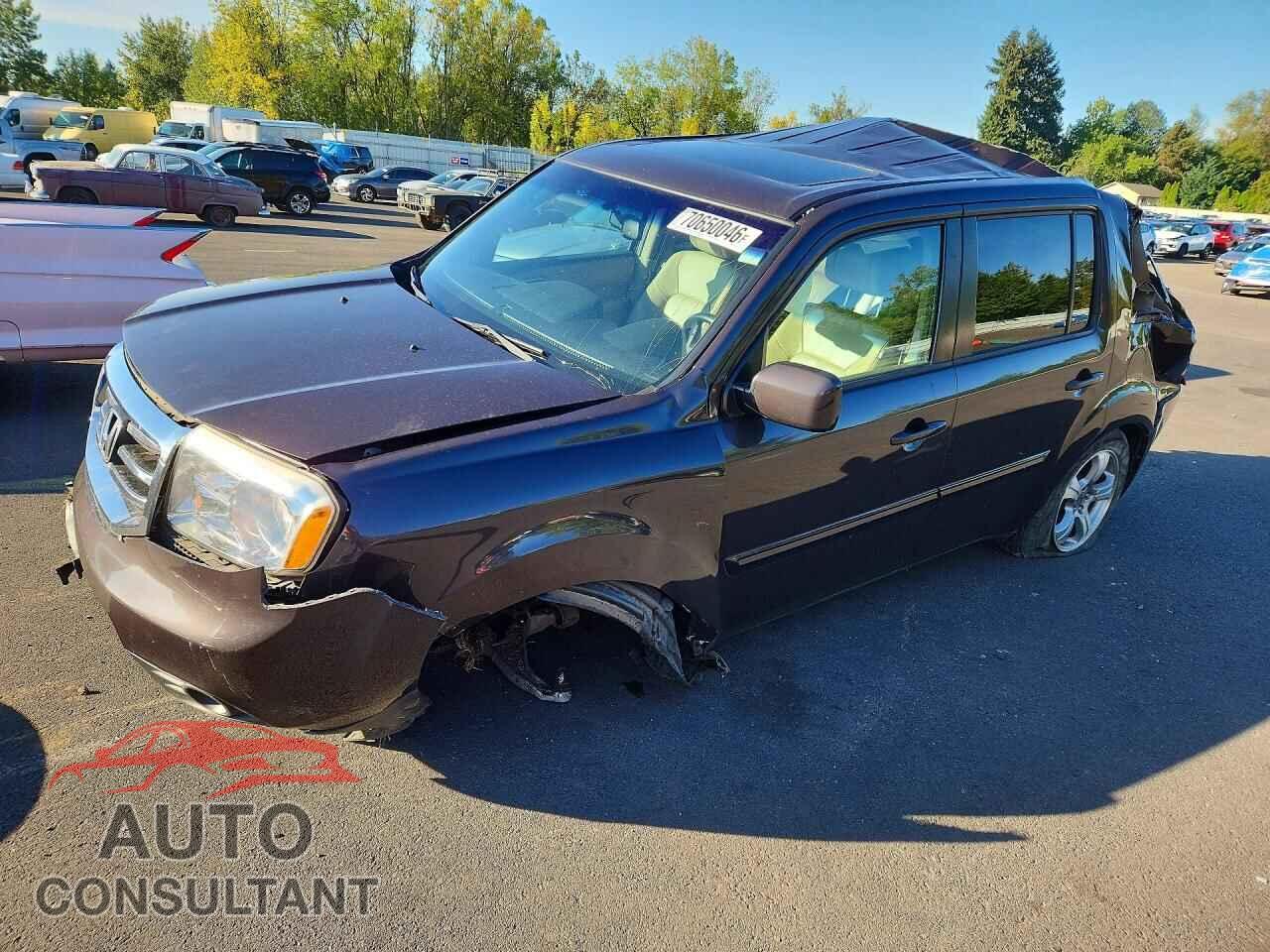 HONDA PILOT 2012 - 5FNYF4H68CB012243