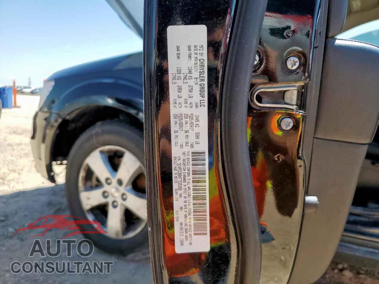 DODGE JOURNEY 2015 - 3C4PDCBBXFT535366
