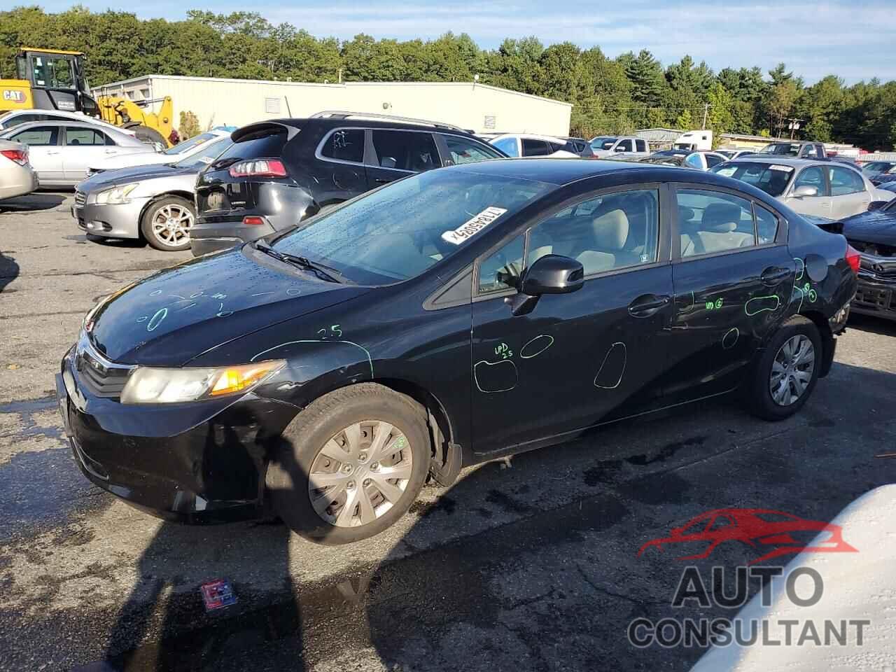 HONDA CIVIC 2012 - 2HGFB2F51CH303566