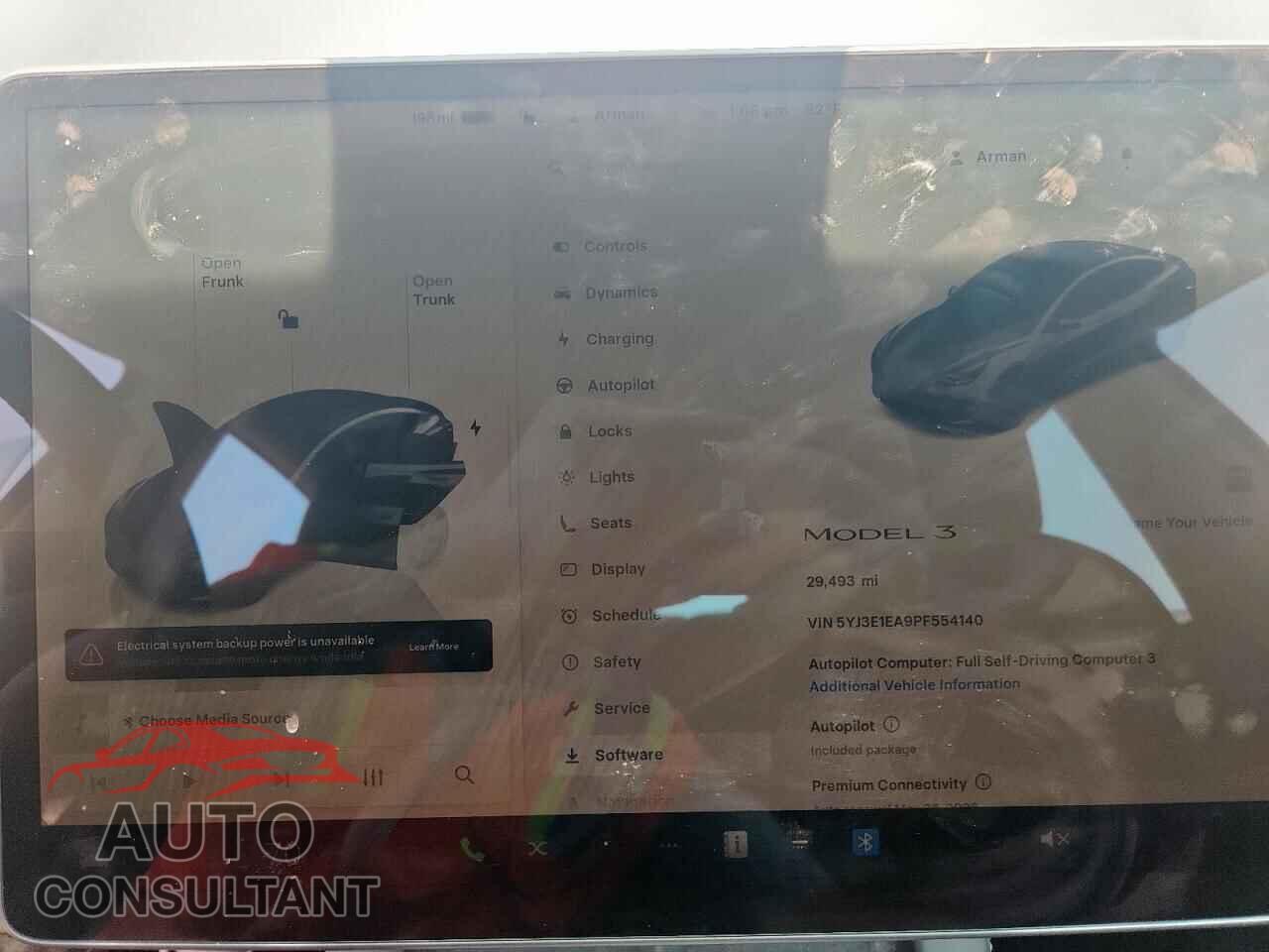 TESLA MODEL 3 2023 - 5YJ3E1EA9PF554140