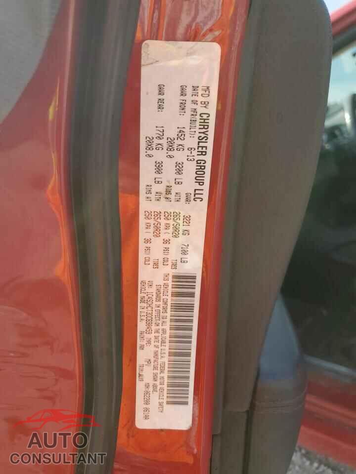 DODGE DURANGO 2013 - 1C4SDHCT3DC690459