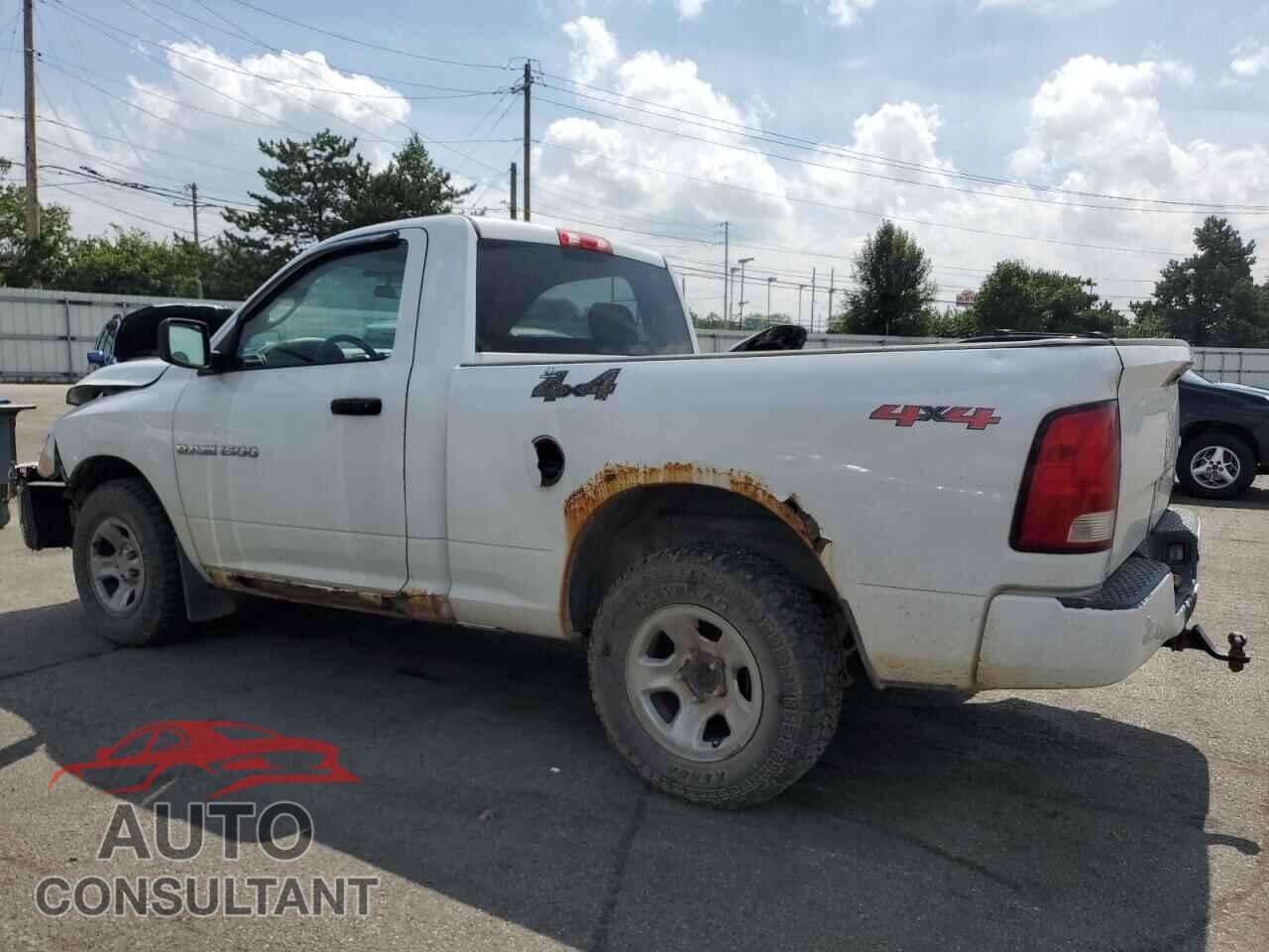 DODGE RAM 1500 2012 - 3C6JD7AP6CG128327