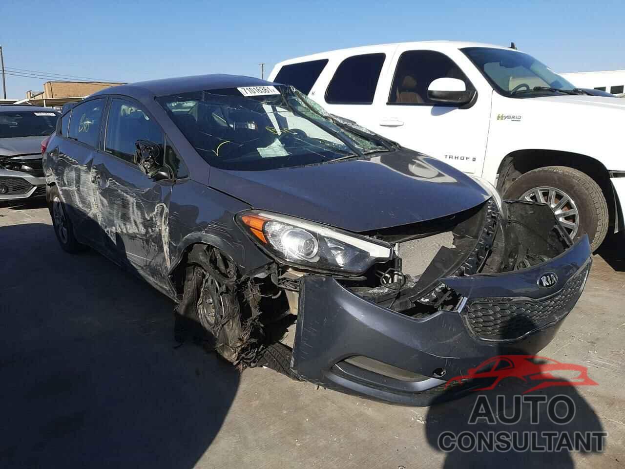 KIA FORTE 2016 - KNAFK4A69G5459214