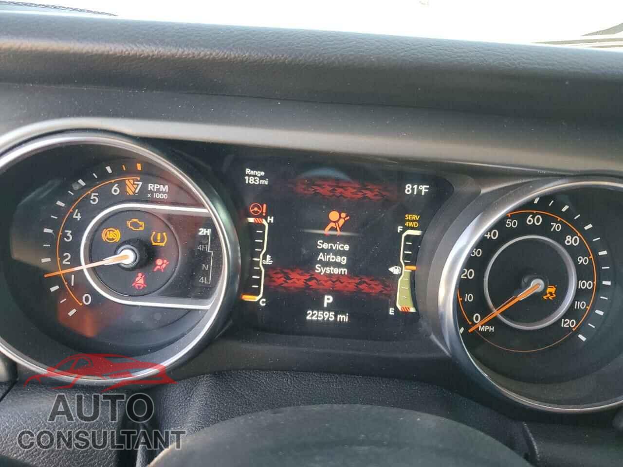 JEEP GLADIATOR 2021 - 1C6HJTAG7ML558761