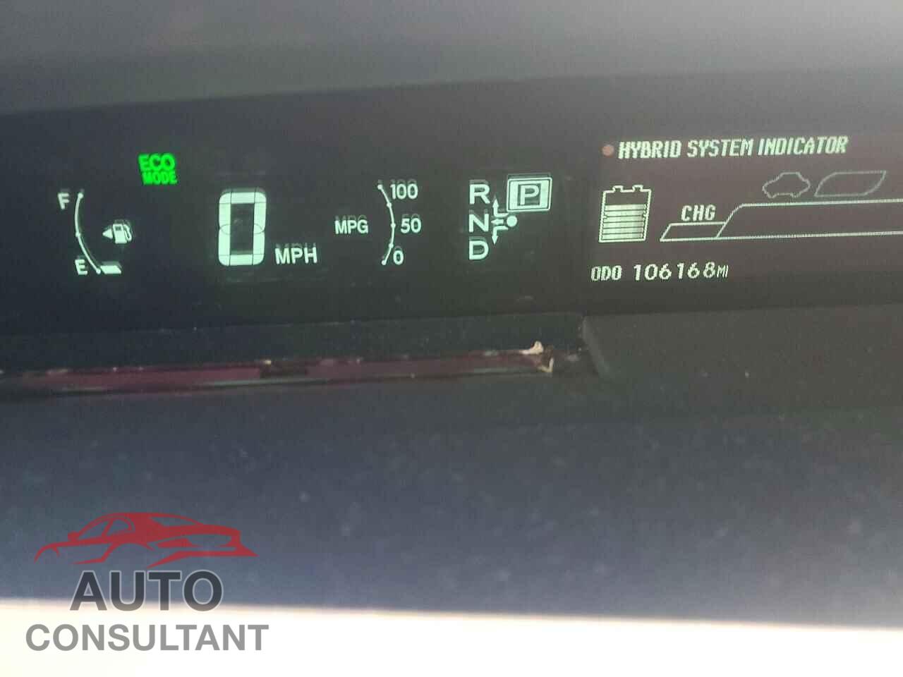 TOYOTA PRIUS 2012 - JTDKN3DU3C5383402