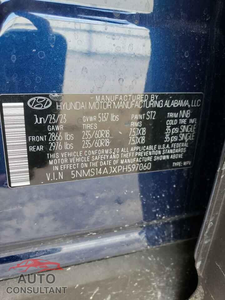 HYUNDAI SANTA FE 2023 - 5NMS14AJXPH597060