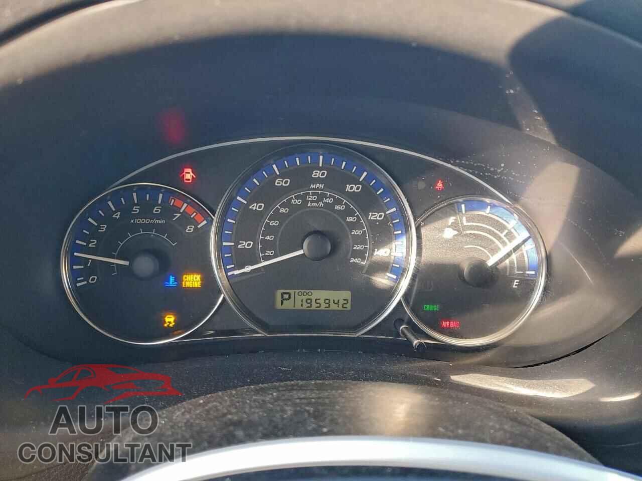SUBARU FORESTER 2012 - JF2SHABC4CH417269