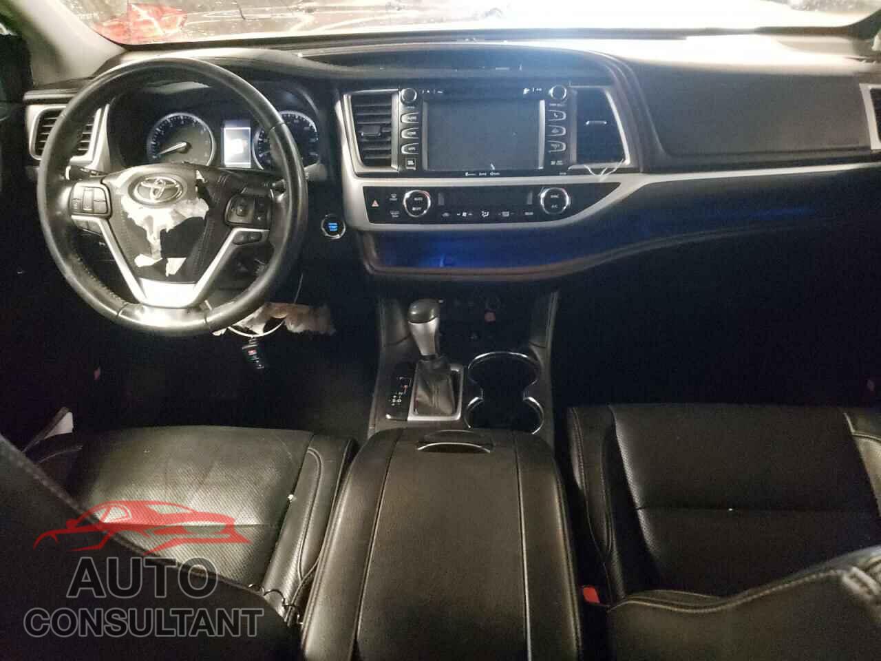 TOYOTA HIGHLANDER 2017 - 5TDDZRFH0HS381320