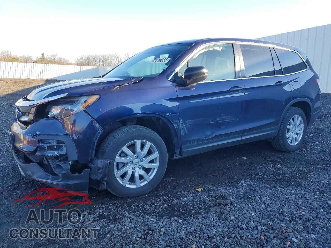 HONDA PILOT 2019 - 5FNYF6H16KB060161
