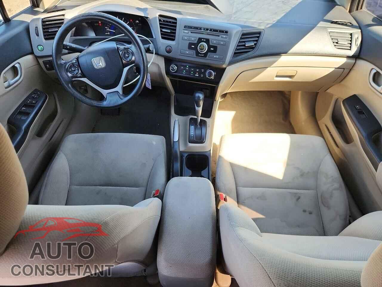 HONDA CIVIC 2012 - 19XFB2F55CE387353