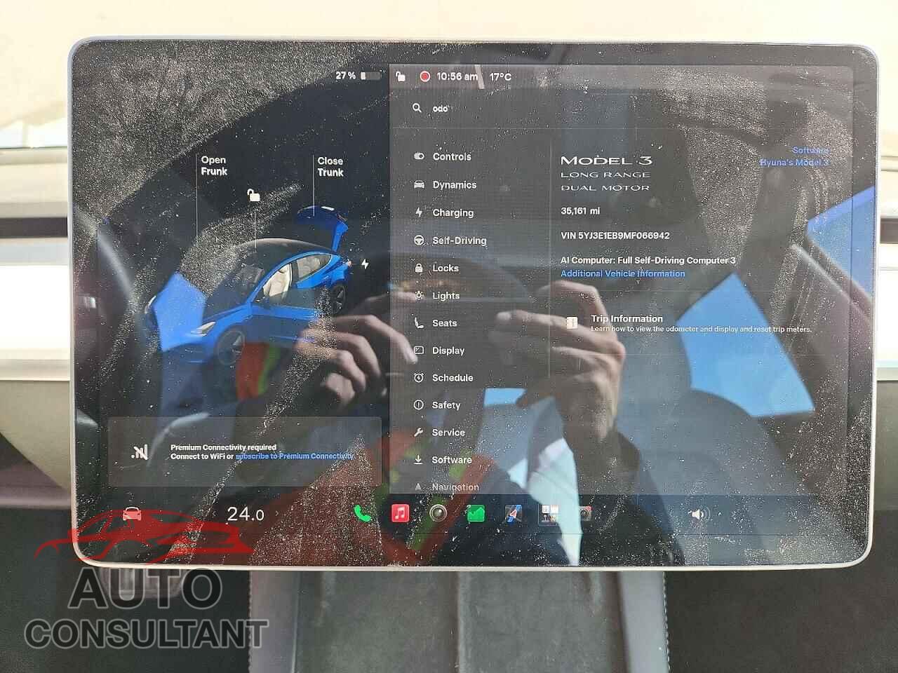 TESLA MODEL 3 2021 - 5YJ3E1EB9MF066942