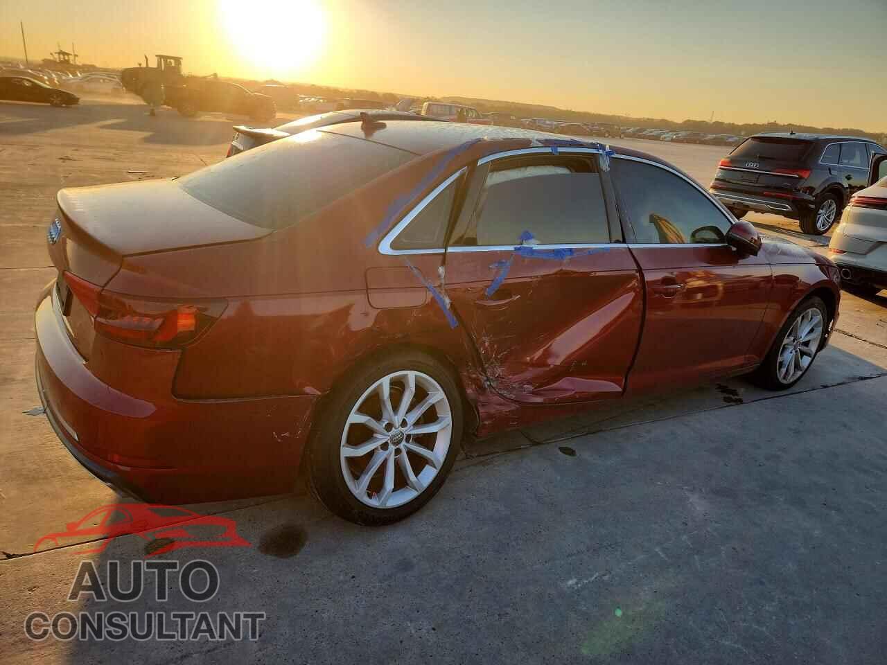 AUDI A4 2019 - WAUGMAF40KA028006