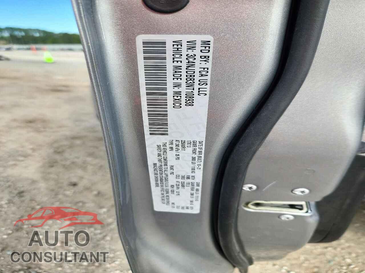 JEEP COMPASS 2022 - 3C4NJDBB3NT108938