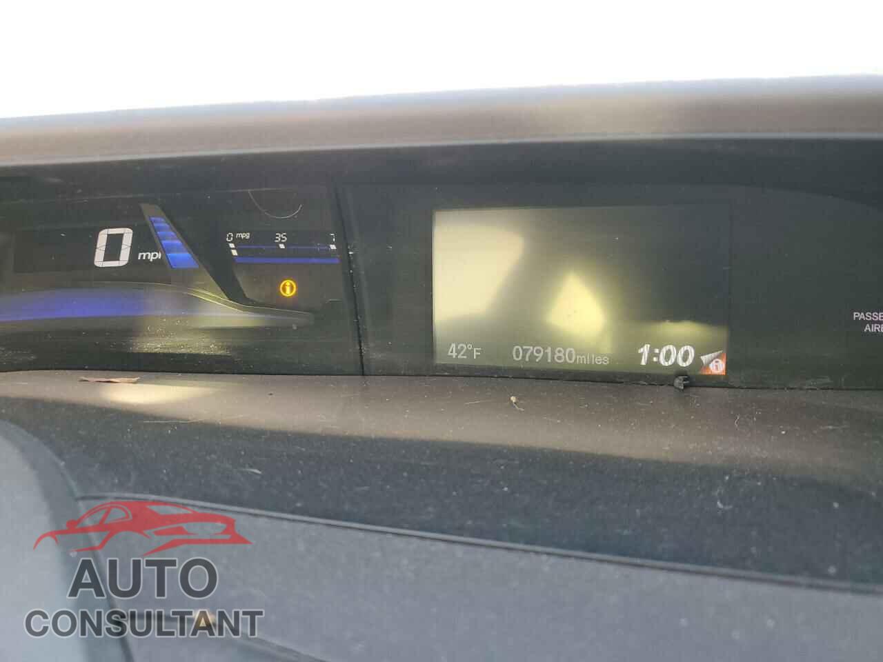 HONDA CIVIC 2012 - 19XFB2F81CE390194