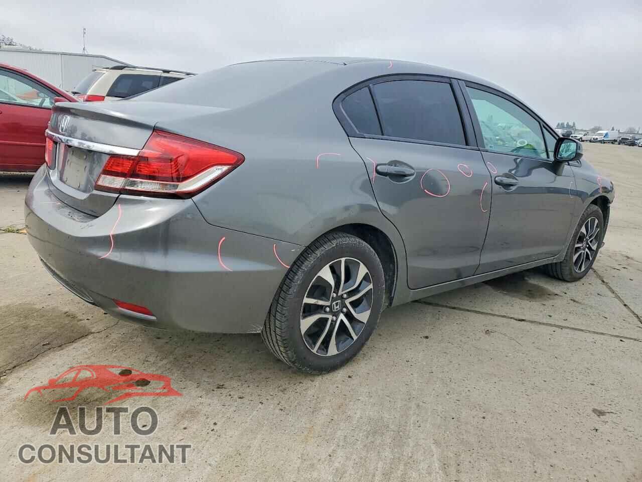 HONDA CIVIC 2013 - 19XFB2F50DE292359