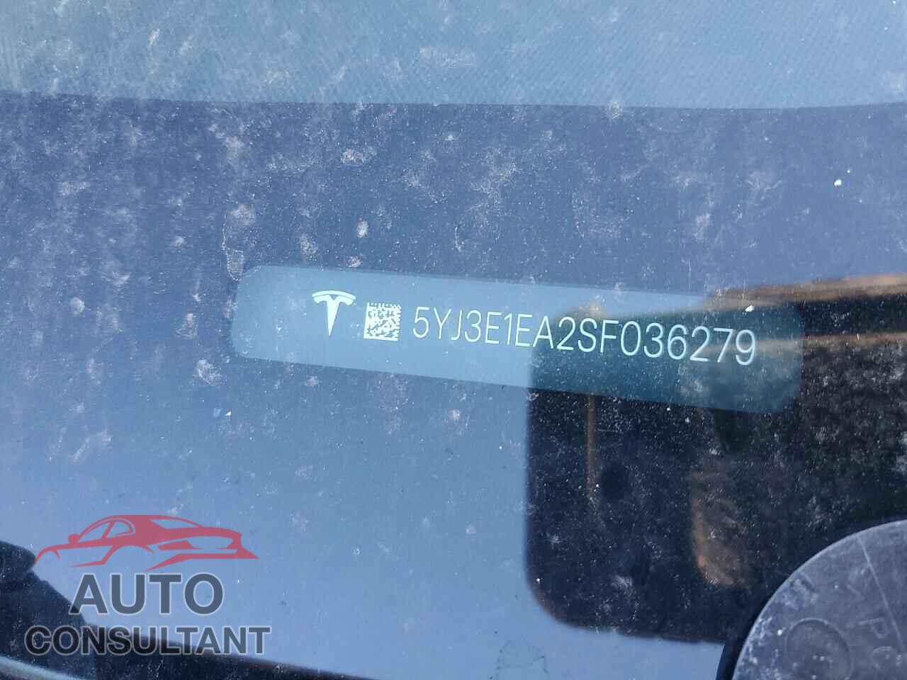TESLA MODEL 3 2025 - 5YJ3E1EA2SF036279