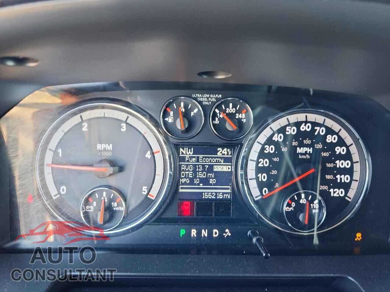 DODGE RAM 2500 2012 - 3C6UD5FL5CG293325