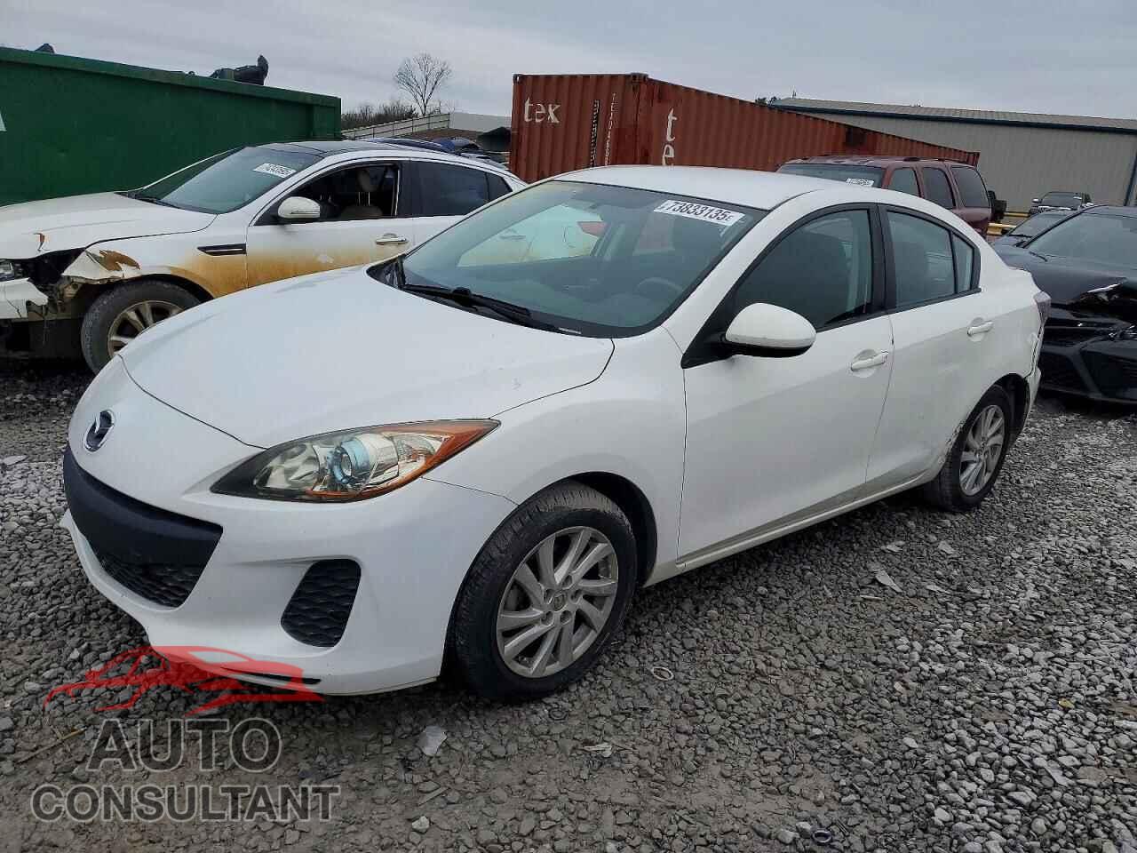 MAZDA 3 2012 - JM1BL1V74C1647544