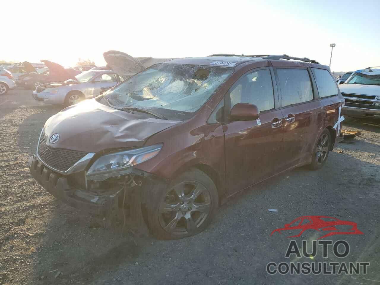 TOYOTA SIENNA 2017 - 5TDXZ3DC4HS826661