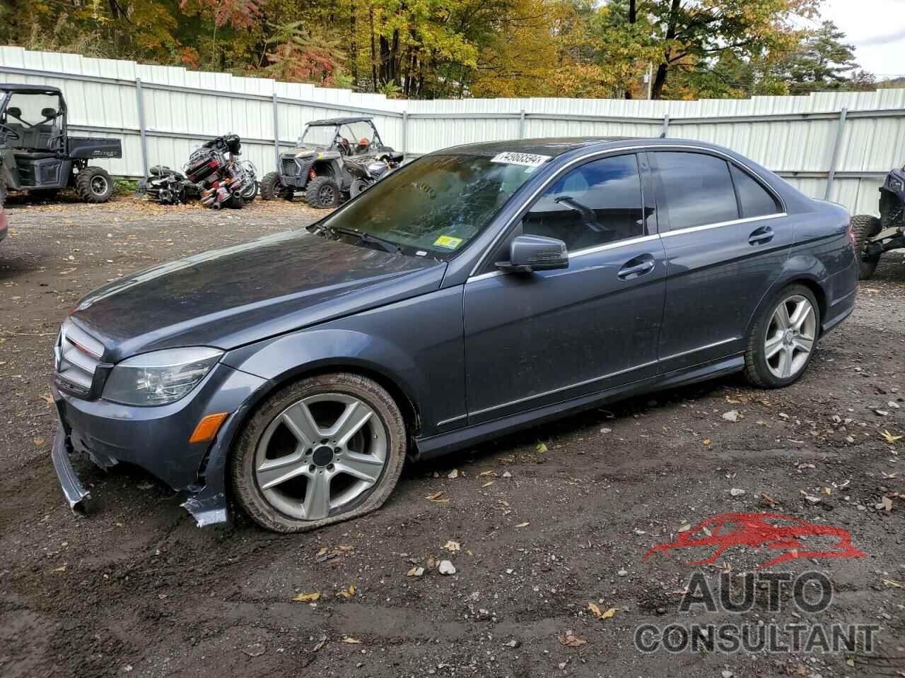 MERCEDES-BENZ C-CLASS 2011 - WDDGF8BB9BR167195