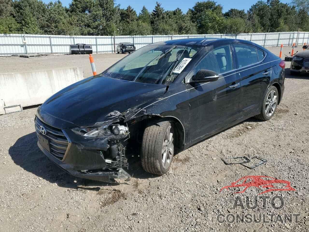 HYUNDAI ELANTRA 2017 - 5NPD84LF7HH030323